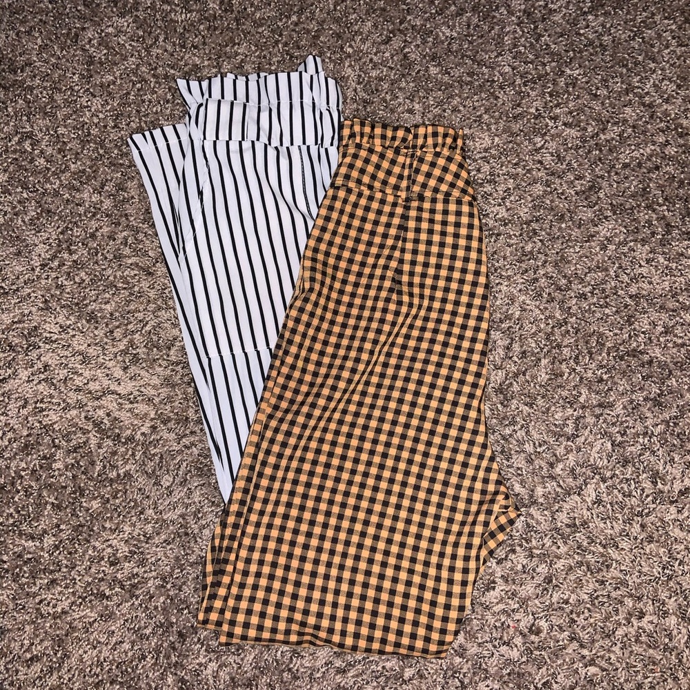 vintage patterned pants